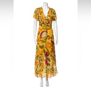 Farm Rio Fruit Lovers Long Dress size XS